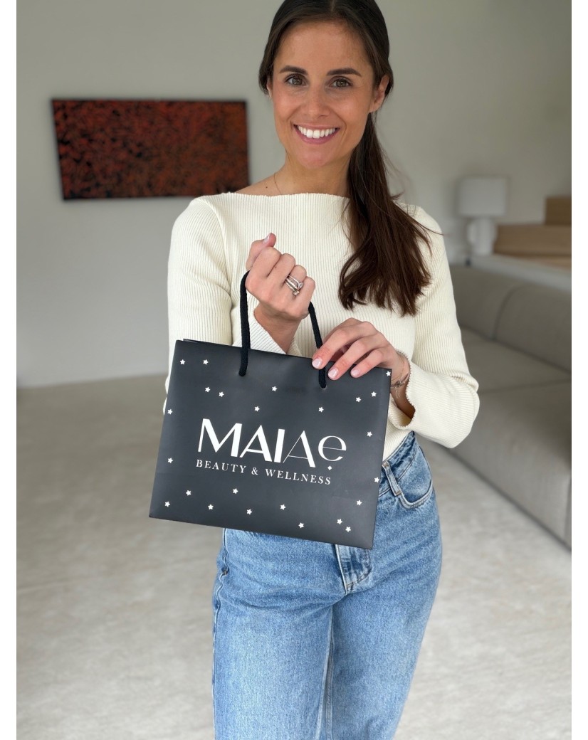 Luxe papieren tas "Monaco"- 100% gepersonaliseerd - S (25x10x20 cm)