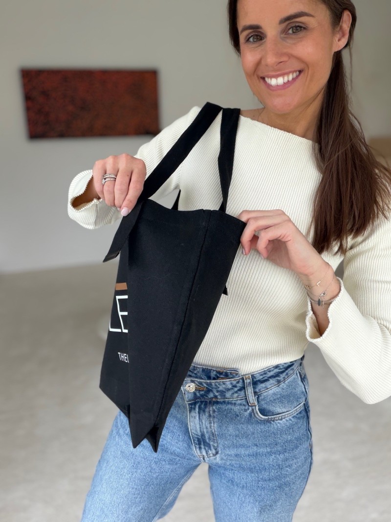 COPENHAGEN BAG BLACK (40x6,5x30 cm)