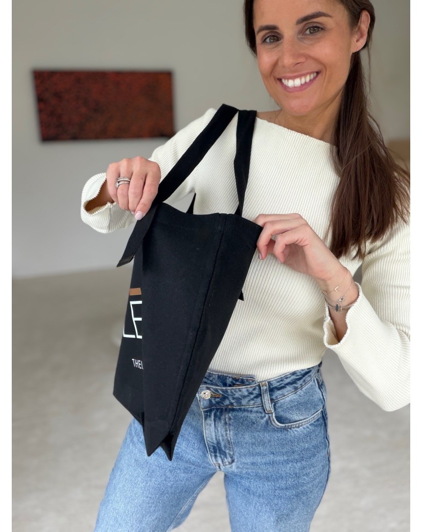 COPENHAGEN BAG BLACK (40x6,5x30 cm)