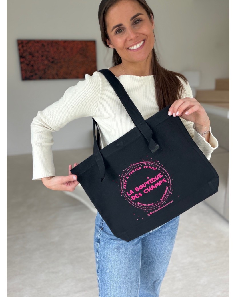 COPENHAGEN BAG BLACK (40x6,5x30 cm)