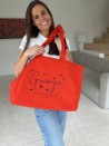 BOLSO DE ALGODÓN NANCY – TERRACOTTA (43x15x36cm)