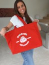 Sac cabas réutilisable – Nancy Orange 🧡 (43×15×36 cm)