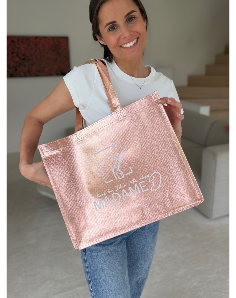 DRAAGTAS MIAMI - BRONS - (42x12x35 cm)