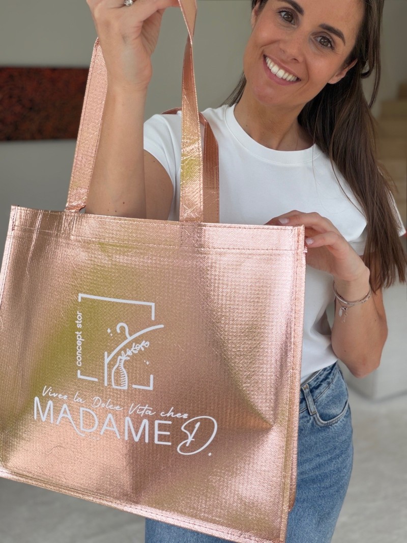 DRAAGTAS MIAMI - BRONS - (42x12x35 cm)