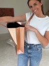 SAC MIAMI - BRONZE - (42x12x35 cm)