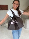 NICE BROWN L BAG (58x24x35cm)