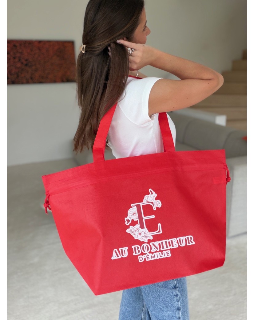 Bolso reutilizable Nice Rojo L (58x24x35cm)