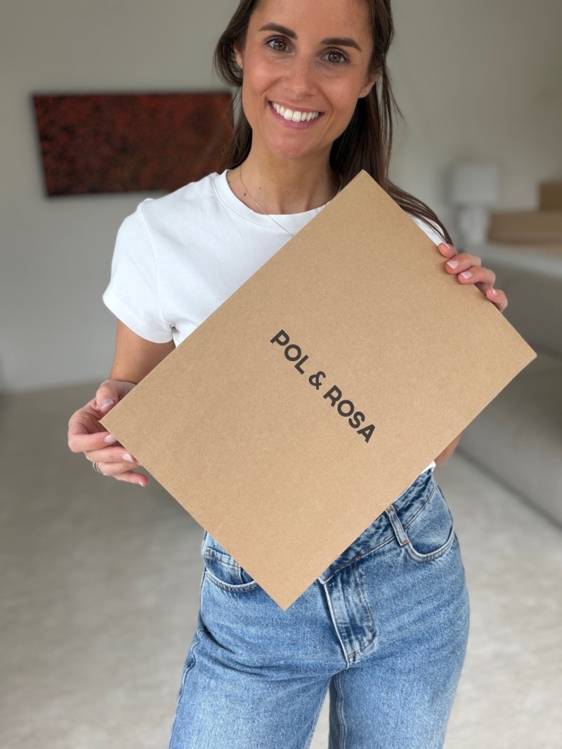 Individuell bedruckbare, reißfeste Kraftpapier-Versandtasche mit Bodenfalte und Klebestreifen – Größe S