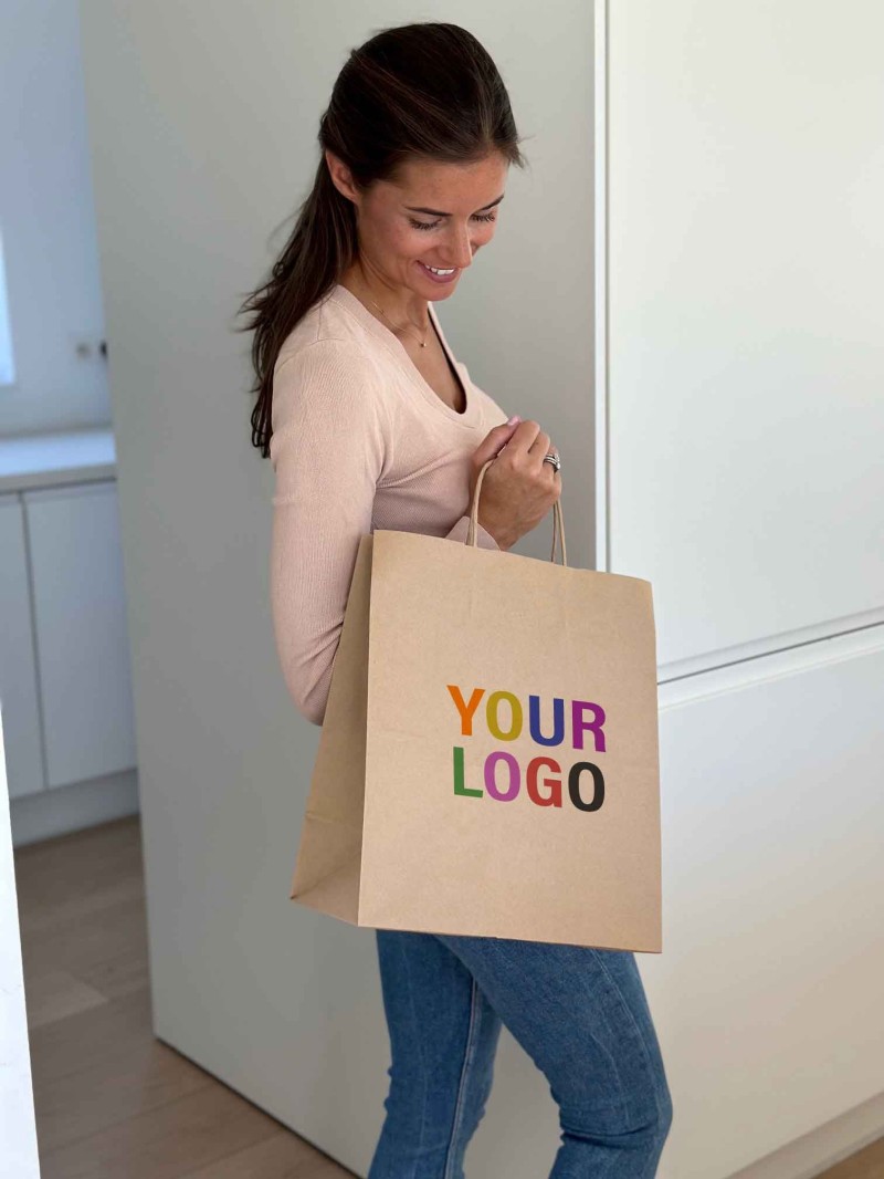 Bolsa Kraft M Cuadrada – Un Formato Amplio Para Tu Imagen