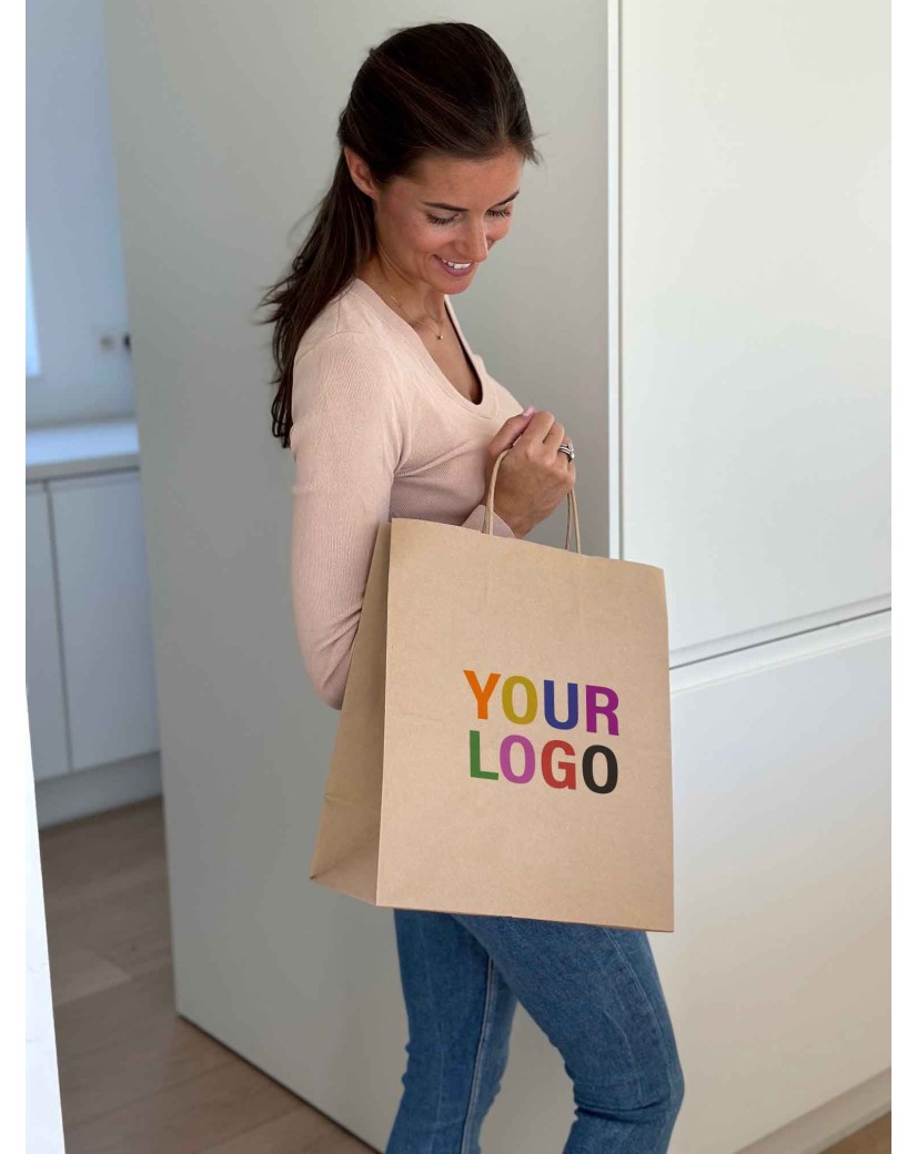 Sac kraft M Carré – Un Format Généreux Pour Votre Image