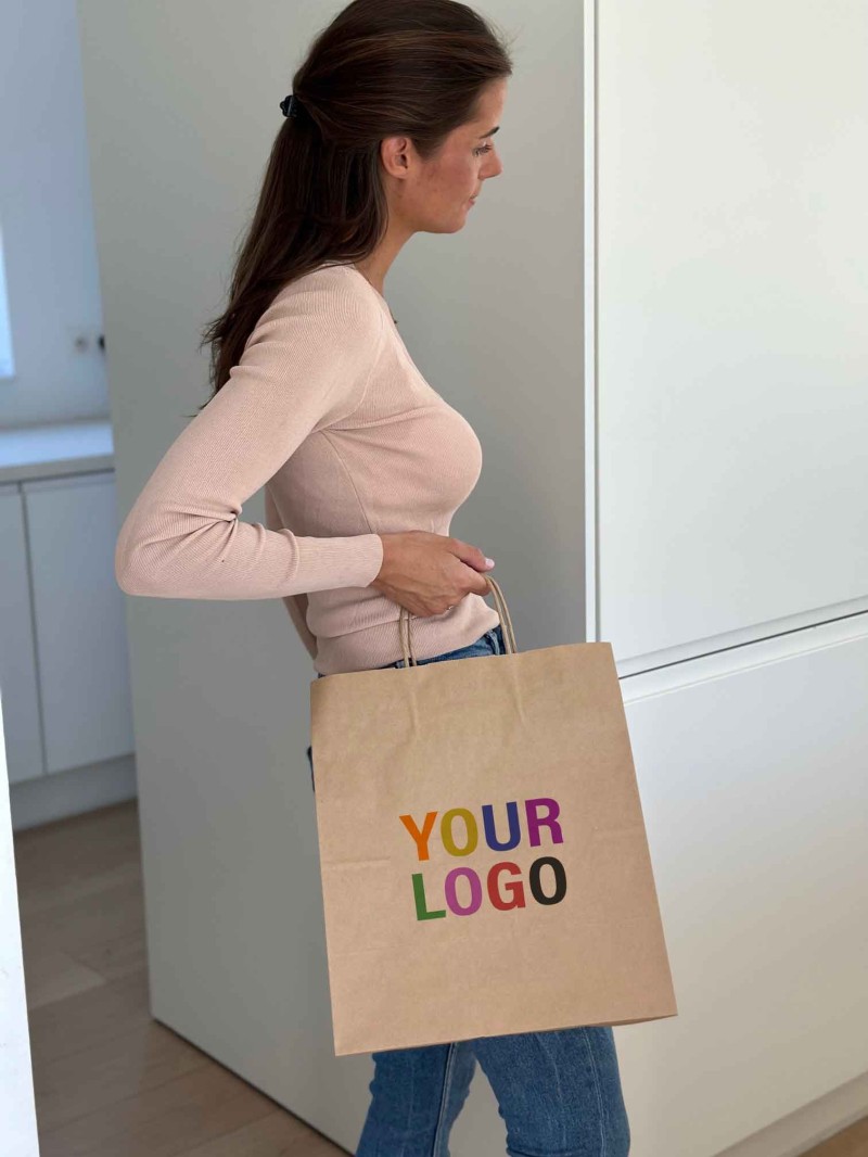 Sac kraft M Carré – Un Format Généreux Pour Votre Image