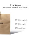 Kraft Bag M Square – A Generous Format To Carry Your Brand