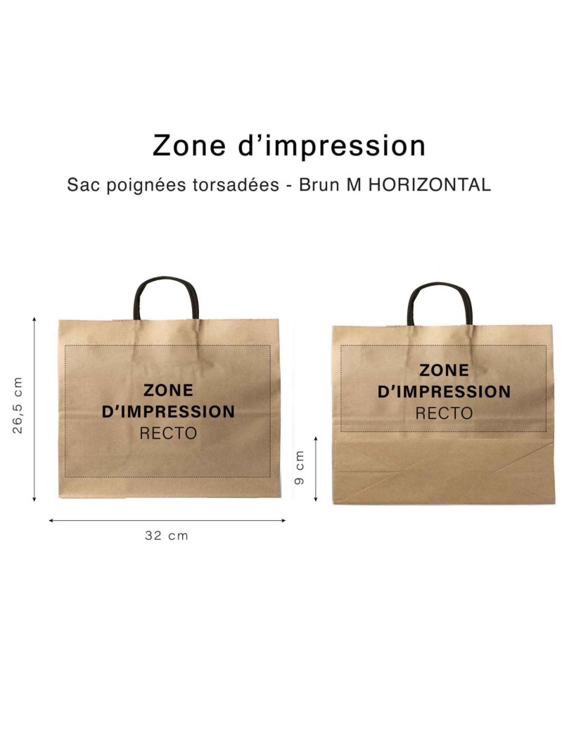 Sac Kraft M Horizontal – Sobre, Pratique Et Personnalisable