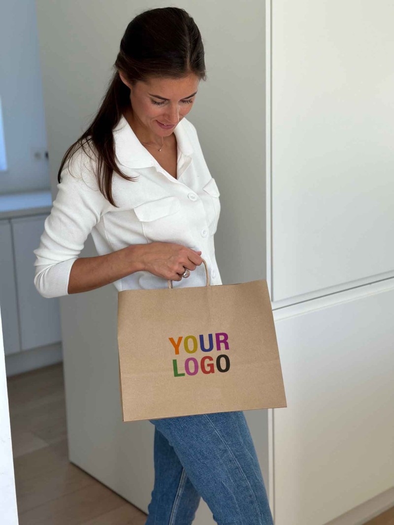 Kraft Bag M Horizontal – Practical, Pro & Customizable