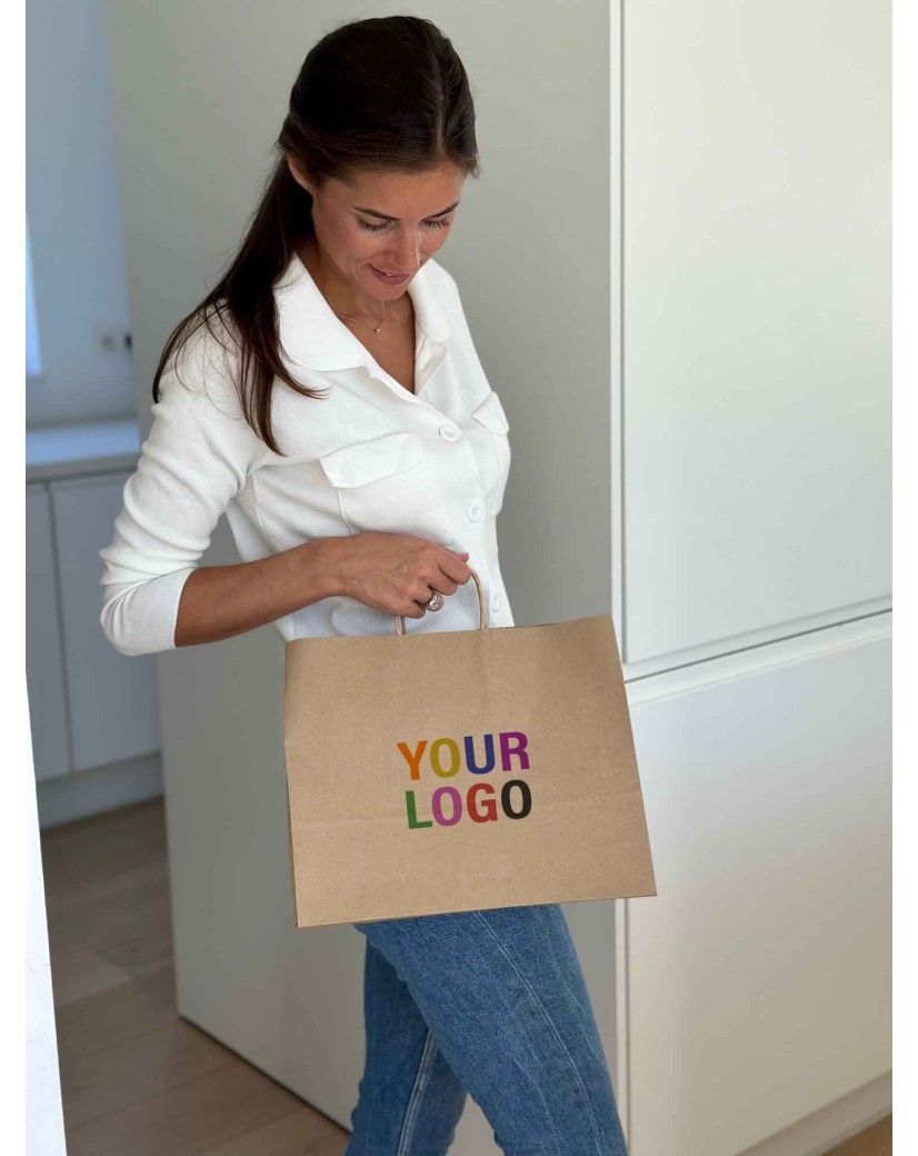Bolsa Kraft M Horizontal – Útil, Profesional Y Personalizable