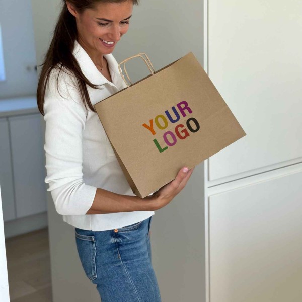 Bolsa Kraft M Horizontal – Útil, Profesional Y Personalizable