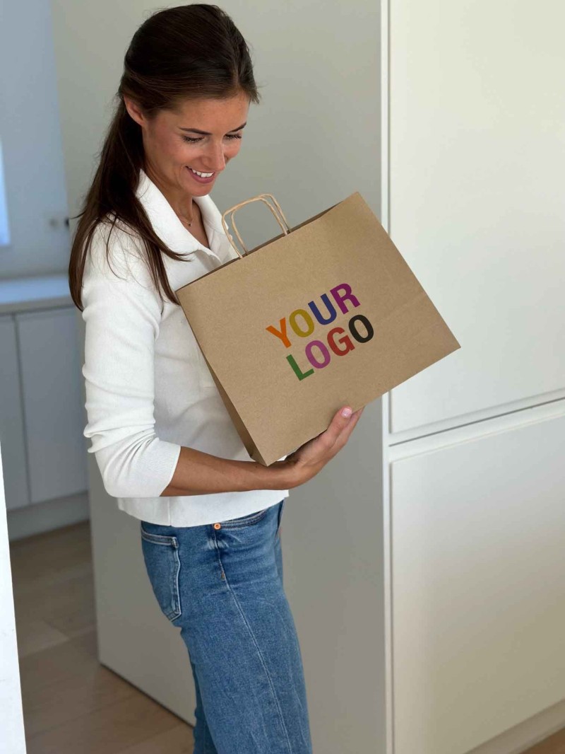 Kraft Bag M Horizontal – Practical, Pro & Customizable