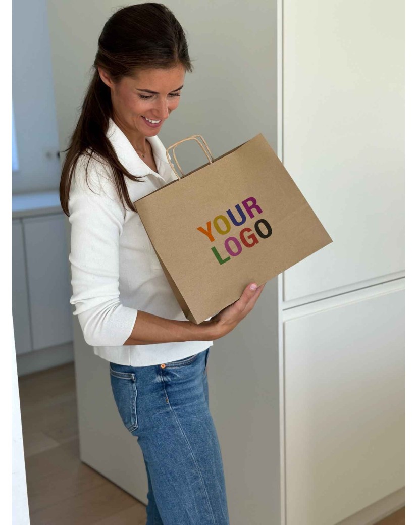 Kraft Bag M Horizontal – Practical, Pro & Customizable