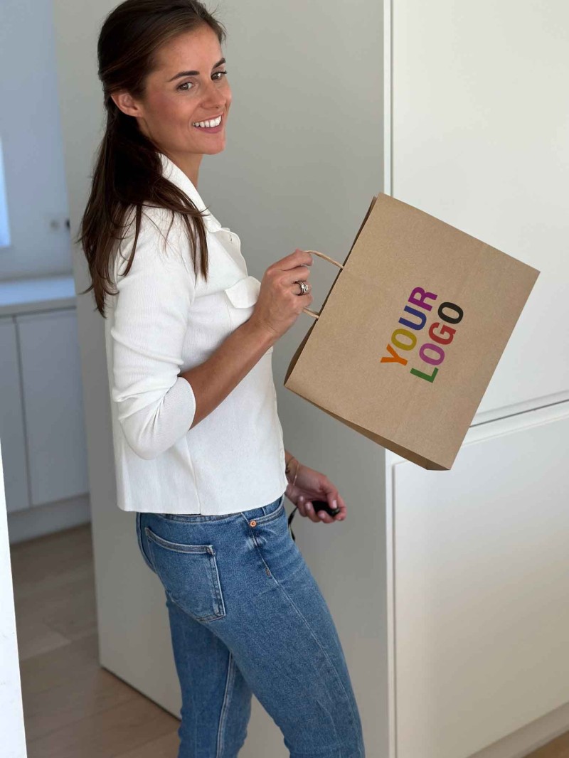 Bolsa Kraft M Horizontal – Útil, Profesional Y Personalizable