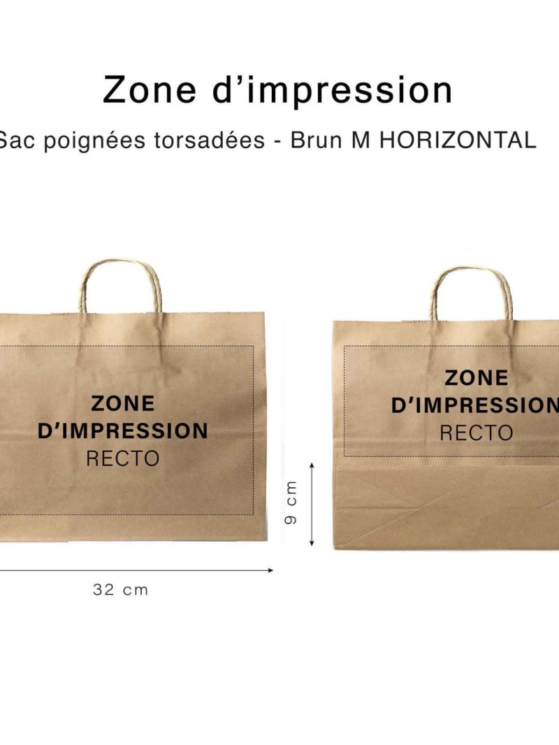 Sac Kraft M Horizontal – Pratique, Pro Et Personnalisable