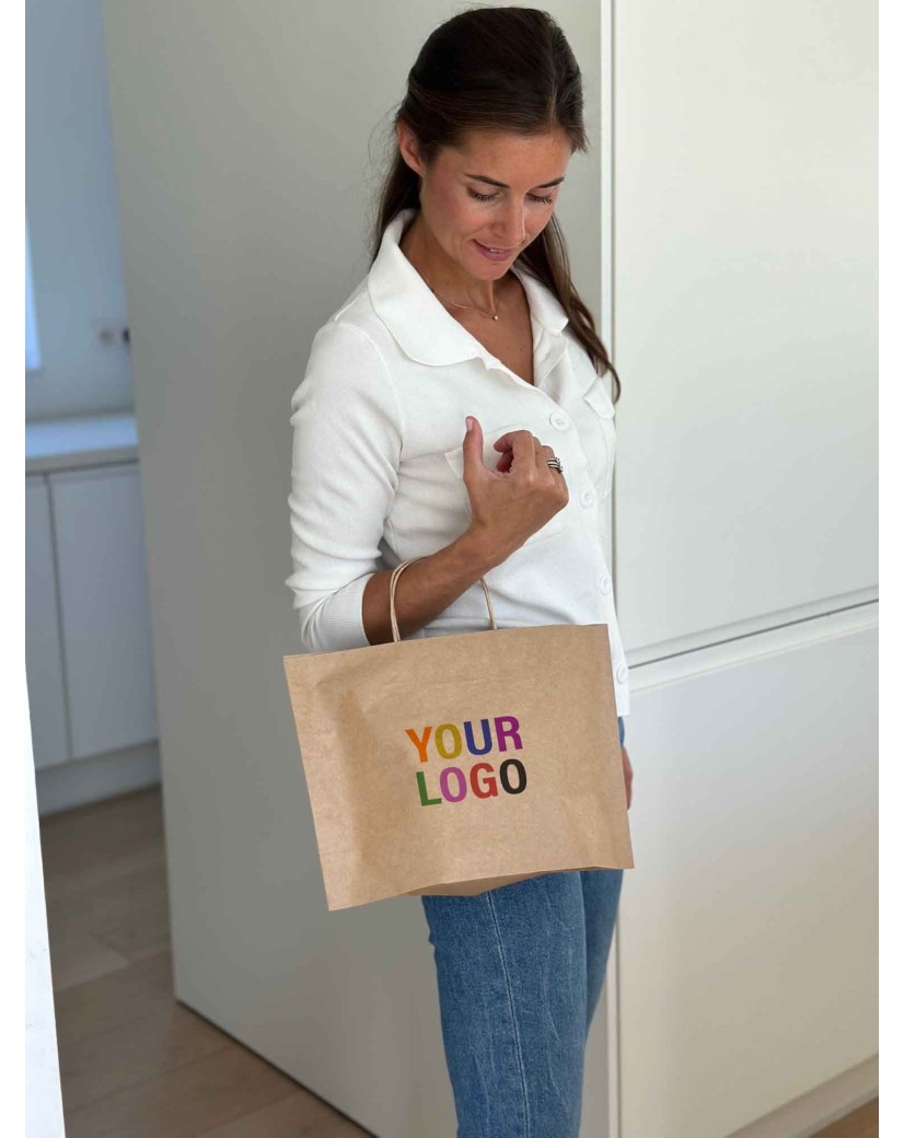 Boat paper bags - Kraft S