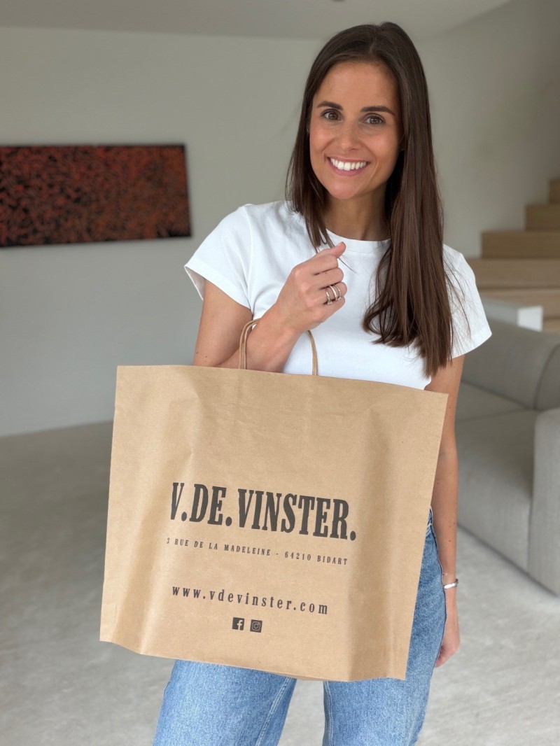 Boat paper bags - Kraft L