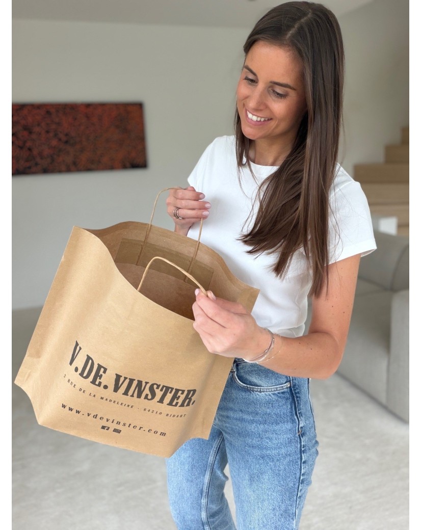 Boat paper bags - Kraft L