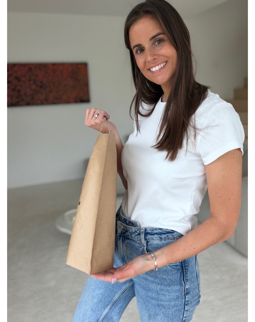 Boat paper bags - Kraft L