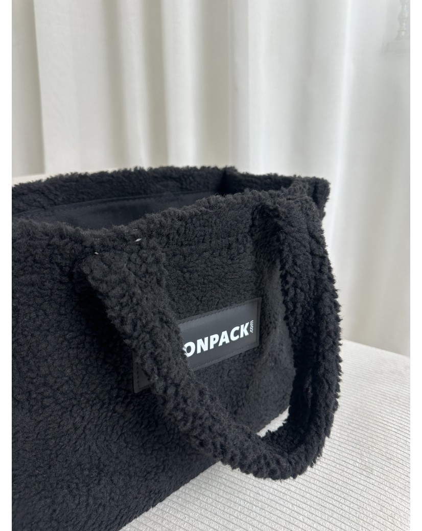 TEDDY DRAAGTAS - ZWART