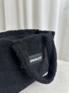 TEDDY BAG - BLACK