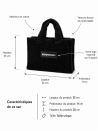 TEDDY BAG - BLACK