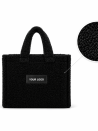 TEDDY BAG - BLACK