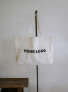 COTTON BAG "NANCY" - NATURAL (43x15x36 cm)