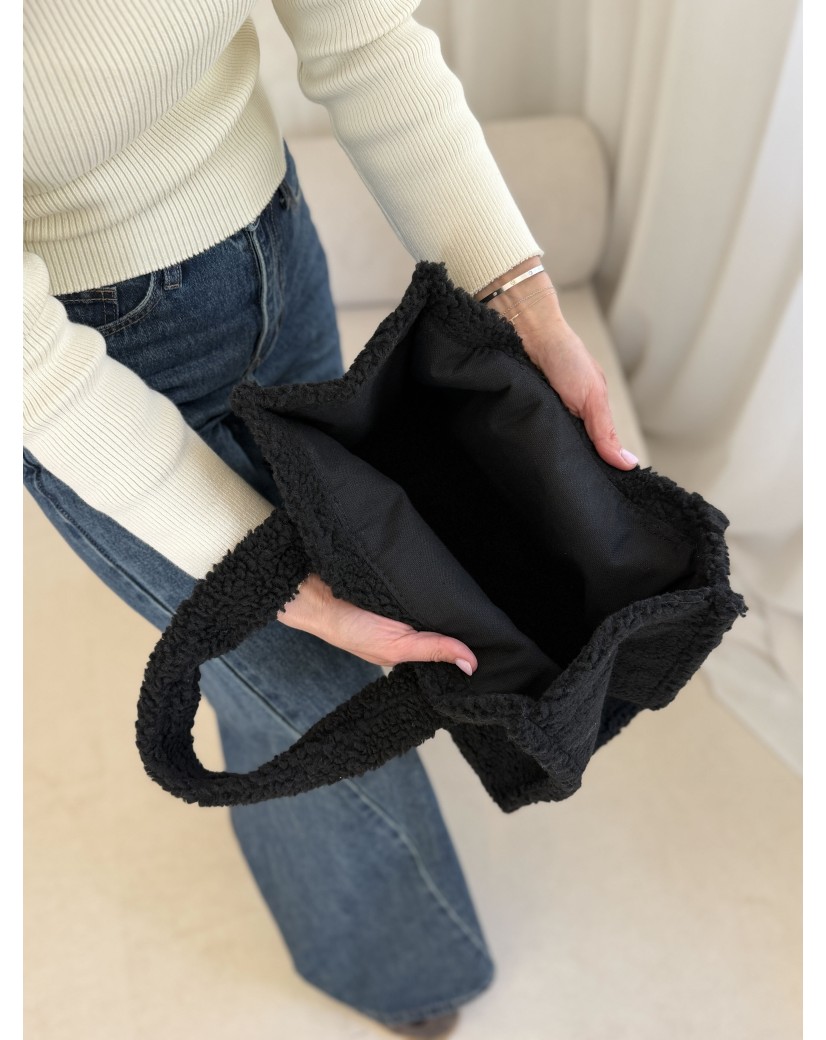 TEDDY BAG - BLACK