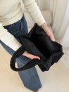 TEDDY BAG - BLACK
