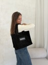 TEDDY BAG - BLACK