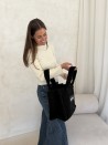 TEDDY BAG - BLACK