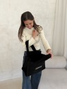 TEDDY BAG - BLACK