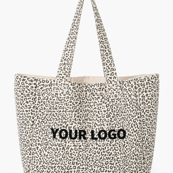 Sac Nancy Léopard — Sac réutilisable 43x15x36cm | Moonpack