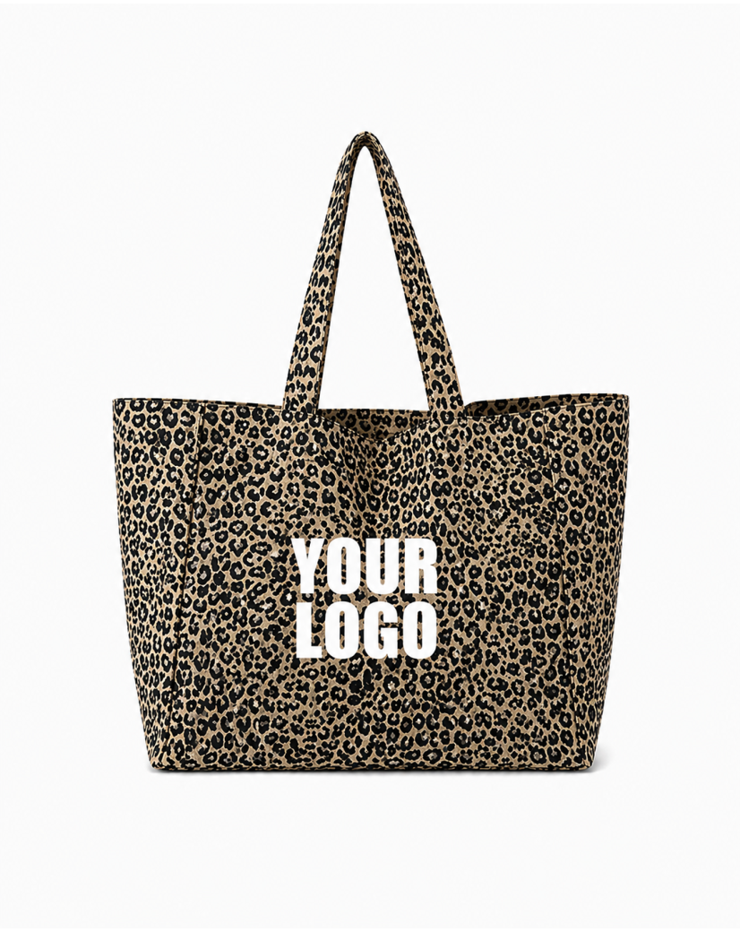 NANCY BAG - DARK LEOPARD 🖤 (43x15x36 cm)