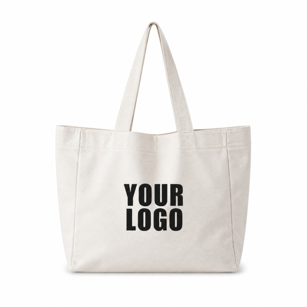 BAUMWOLLTASCHE "NANCY" - NATUR (43x15x36 cm)