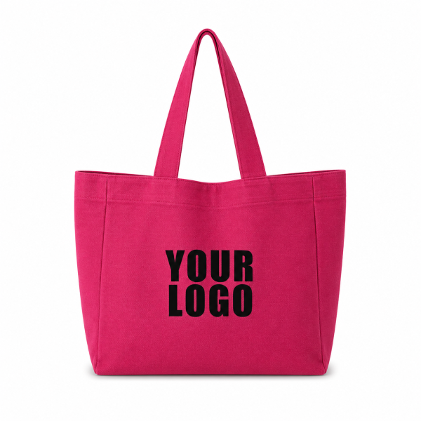COTTON BAG "NANCY" – FUCHSIA (43x15x36cm)
