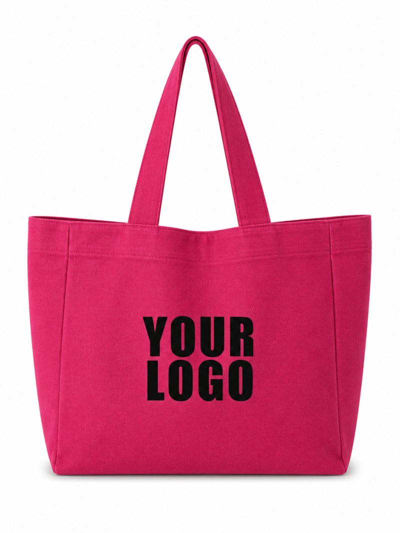 BAUMWOLLTASCHE NANCY – FUCHSIA (43x15x36cm)