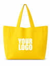 Sac cabas réutilisable – Nancy Jaune (43×15×36 cm)