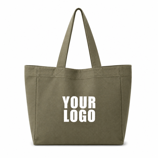 DRAAGTAS "NANCY" - ARMY (43x15x36 CM)