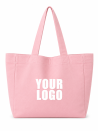 BAUMWOLLTASCHE "NANCY" – ROSA (43x15x36cm)