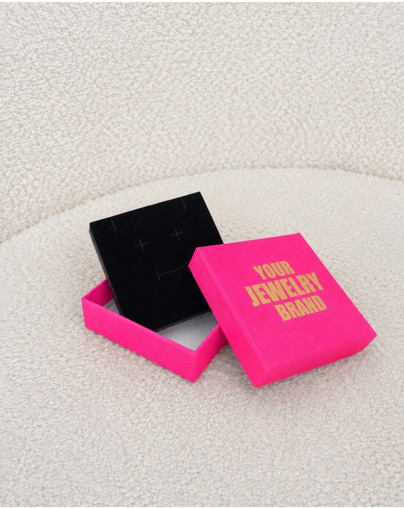 Joyero negro personalizado, ¡venda sus joyas con estilo!
