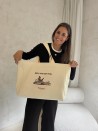 Sac cabas réutilisable – Nancy Naturel (43×15×36 cm)