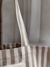DRAAGTAS BIARRITZ – BEIGE - L (43x 15 x 36cm)