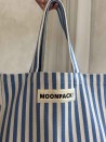 DRAAGTAS BIARRITZ BLAUW - L (43x15x36cm)